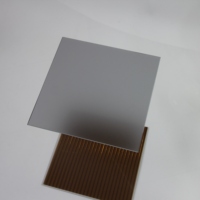 Lámina de Vidrio Templado Tintada Gris Mate Sólido al por Mayor, Mampara de Oficina, Cortina de Vidrio Reflectante Decorativa Industrial