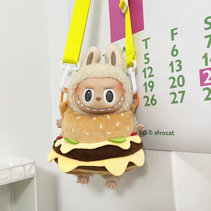 Labubu ตุ๊กตาของเล่น Labubu ดีไซน์เนอร์หรูหราพร้อมชุดเสื้อผ้าสุดพิเศษไม่รวมตุ๊กตา