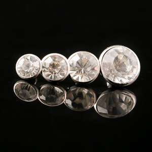 Apparel <b>Rivet</b> Studs Rhinestone Tubular Button With Feet Classic Style For Jeans And <b>Clothing</b> Accessories - Product Image 1