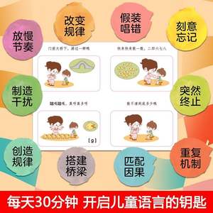 คู่มือการฝึกอบรมภาษาสำหรับเด็กออทิสติก แฟน หลินหลิน รุ่น 9787830082017 การศึกษาครอบครัว เกมสำหรับพ่อแม่และลูก เพลงกล่อมเด็ก - Product Image 3