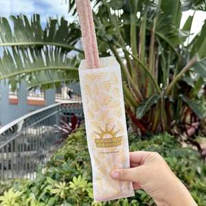 Custom Churros Packaging <b>Paper</b> Bag Food Grade Grease Proof Flat Glassine Paperbag - Product Image 1