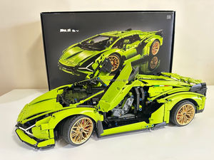 Lamborghini Sian: Sets de bloques de construcción compatibles con Lego, serie de juguetes de cubo de la serie popular al por mayor, regalo Technic - Product Image 6