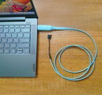 Kabel Serial USB 2.0 ke TTL/UART dengan Chip CP2102N 1.2M Pelindung Foil PVC untuk Sistem Tertanam Komputer