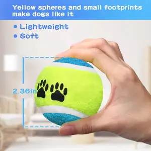 Оптовая продажа, домашние резиновые теннисные мячи для собак