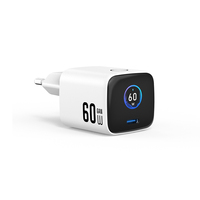 Chargeur 60W avec AVS pour iPhone 18 Pro Max, chargeur rapide USB pour téléphone portable, charge intelligente Al, PD Gan 45w 65W, chargeur type C