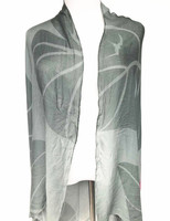MOQ bajo Hoja personalizada Impreso 100% Rayón 70x45 pulgadas Sarong Pareo Sarong Beachwear Beach Wrap