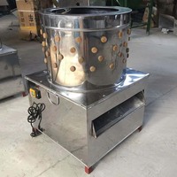 Machine automatique d'épluchage de plumes de poulets/canards/oiseaux Machine d'épilation industrielle de volaille