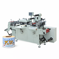Machine de découpe d'étiquettes à plat HENGHAO, machine de découpe de rouleaux, motorisée, 3,0 kW, haute productivité, largeur de travail de 350 mm