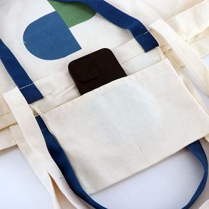 Bolsos Tote <span class=keywords><strong>de</strong></span> Lona <span class=keywords><strong>de</strong></span> Algodón a Rayas Personalizados <span class=keywords><strong>para</strong></span> Mujer, Grandes, Reutilizables y Económicos <span class=keywords><strong>para</strong></span> Compras, Playa, <span class=keywords><strong>Trabajo</strong></span> o Fin <span class=keywords><strong>de</strong></span> Semana con Logo Bordado - Product Image 2