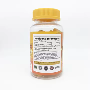 Gomitas OEM de fabricante de caramelos, vitaminas y suplementos blanqueadores de la piel, gomitas de vitamina C - Product Image 3