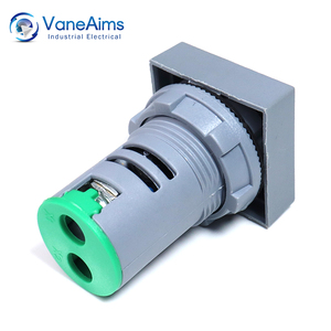 Alta Qualidade Amarelo 22mm Voltímetro Quadrado Indicador De Medição De Tensão AC para DIY para AC30-500V - Product Image 4
