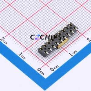 CLT-109-02-L-D-A-P Pin Socket SMD,P=2mm Connector ( Pitch: 2mm )( Row Spacing: 2mm )( Mounting Type: Vertical Mount ) - Product Image 2