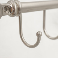 Crochets muraux décoratifs modernes et amusants en alliage de zinc, organisateur créatif avec 3 crochets pour clés et vêtements, respectueux de l'environnement