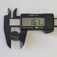 Xmlivet 드래곤 스케일 풀 큐 페룰 OD16.1mm * L25mm 레인보우 11 색 튼튼한 당구대 페룰 당구 액세서리