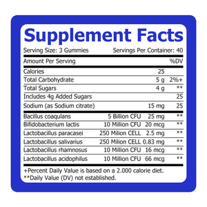 Gomitas Probióticas al Por Mayor de Fábrica con Lactobacillus Paracasel, Mejoran la Absorción de Nutrientes y la Intolerancia Alimentaria - Product Image 3