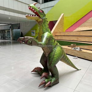 Costume Unisexe de <span class=keywords><strong>Dinosaure</strong></span> T-Rex pour Adulte et Adulte, en Stock, Taille XL, pour Fête de Noël, Mascotte pour <span class=keywords><strong>Homme</strong></span> - Product Image 3