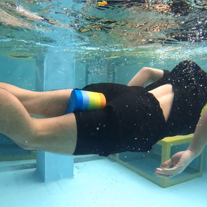 JW-029-03 Pull Buoy Flotteur de jambe pour entraînement de natation, pour les 14 ans et plus, utilisation estivale, pour la force du haut du corps et les mouvements de natation <span class=keywords><strong>en</strong></span> <span class=keywords><strong>piscine</strong></span>, <span class=keywords><strong>en</strong></span> EVA écologique - Product Image 3