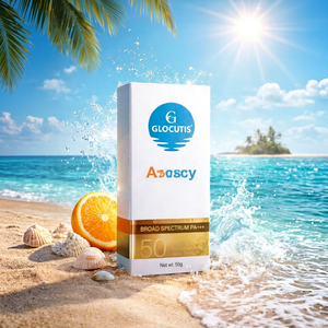เรย์คูติส โกลคูติส วิตามินซี ซันสกรีน SPF50 PA+++ ปกป้องผิวจากรังสี UVA UVB ทุกย่านคลื่น ผิวแมตต์ กันน้ำ ไม่อุดตันรูขุมขน 50 กรัม - Product Image 1