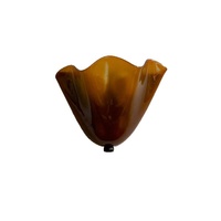 Applique murale LED en fer de style italien de luxe léger, design français moderne et simple, avec abat-jour en verre et interrupteur mural, pour couloir et salon