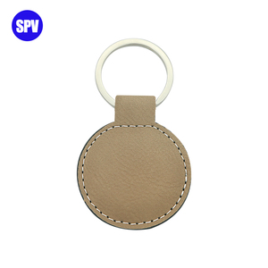 Laser khắc khoảng trống giả da cho ảnh kỹ thuật số Keychain đa màu sắc bền Tùy chỉnh hình dạng - Product Image 2