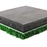 Tapis d'entraînement de golf extérieur pour practice de driving, simulateur de golf intérieur, tapis de swing 1500x1500mm, épaisseur 30mm