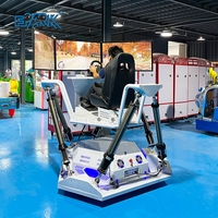 Gagnez de l'argent Virtual Gaming Realidad Virtual Motion Racing Simulators 4d Racing Car Simulator Vr Driving Simulator Price