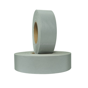 แถบผ้าสะท้อนแสงสีเงินเทปผ้าสะท้อนแสงวัสดุผ้าสำหรับความปลอดภัยเสื้อผ้า3เมตร8910 8912เทปสะท้อนแสง - Product Image 3