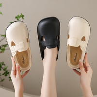 Mules multicolores pour femmes, sabots classiques à plateforme, chaussures à enfiler, sandales pour femmes avec semelle coussinée