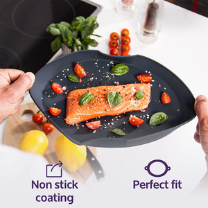 Poêle à vapeur en Silicone pour <span class=keywords><strong>Thermomix</strong></span> et varo3, Casserole, <span class=keywords><strong>plat</strong></span> - Product Image 3