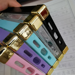 Cho <span class=keywords><strong>Iphone</strong></span> 14 Cộng Với Sang Trọng 4 Góc Mạ Rõ Ràng Trường Hợp Điện Thoại Cho <span class=keywords><strong>Iphone</strong></span> 13 12 11 <span class=keywords><strong>6</strong></span> 7 8 15 16 Pro Max Mềm <span class=keywords><strong>TPU</strong></span> PC Bìa Shell - Product Image 3