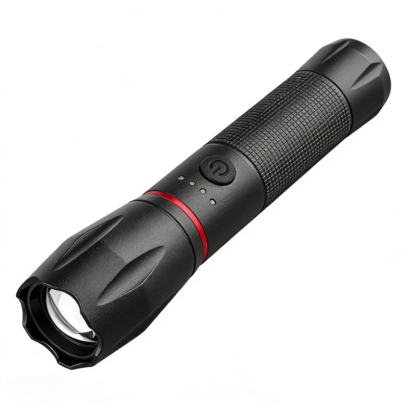 10W Powerful Power Display LED Flashlight