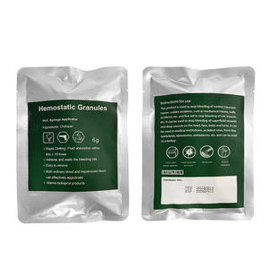 CE/ISO инъекционный хитозан гемостат порошок | Гранулы 60s для быстрого свертывания при сильном кровотечении, стерильные медицинские - Product Image 4