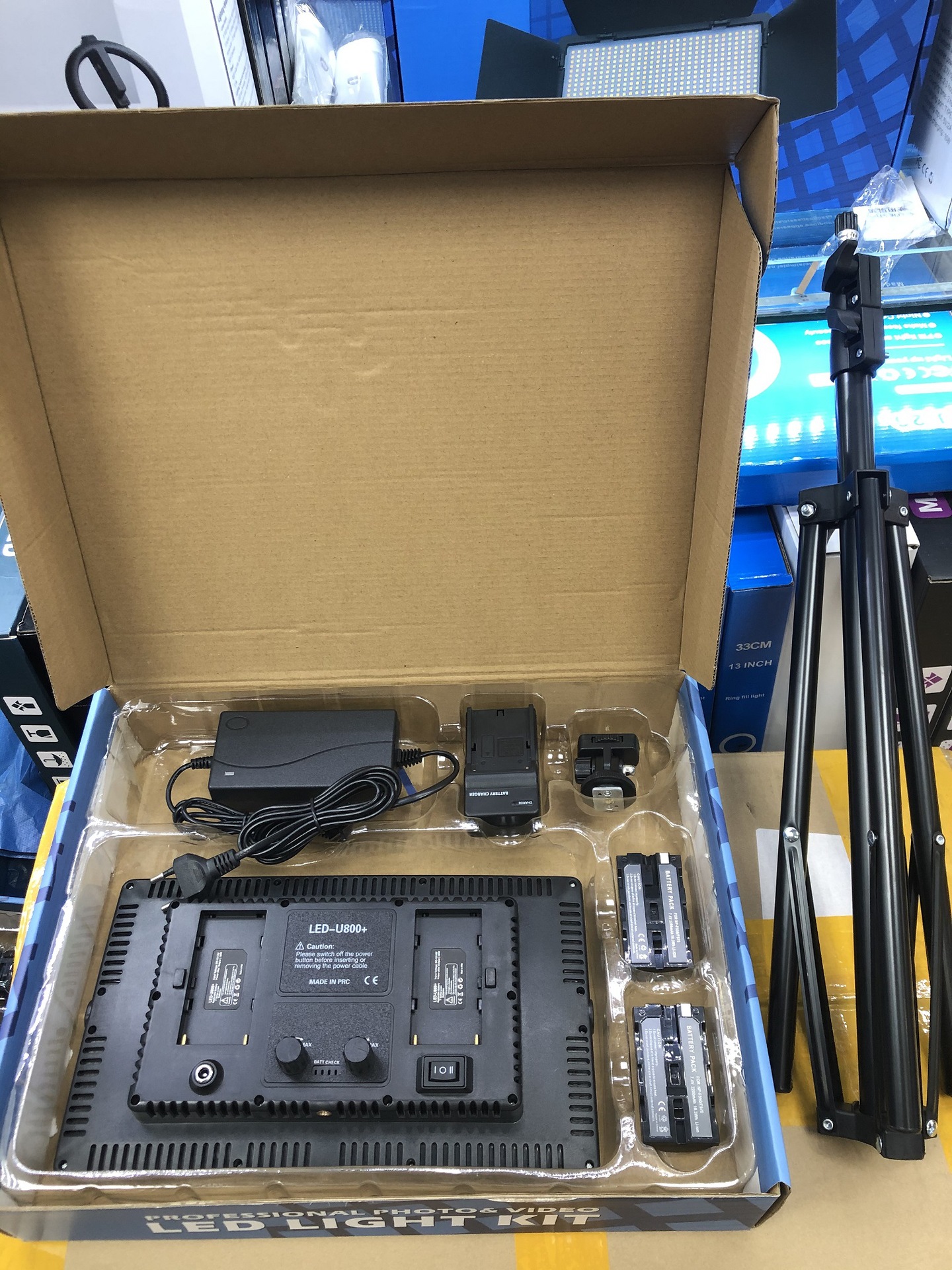 studio light kit 800 led