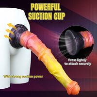 YOCY 44 cm Riesen dildo Pferde dildo mit Saugnapf Echter Tier dildo Anal Plug G-Punkt Stimulator für Frauen Männer Homosexuell Großhandel