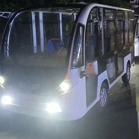 Autobús y Coche Eléctrico Turístico para 11/14 Personas, para Zonas Turísticas y Hoteles