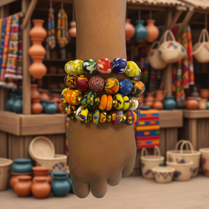 Zambia Artisanal <b>Bracelet</b> MNAK Fashion Thrills Handmade Woven <b>Friendship</b> <b>Bracelet</b> - Product Image 1