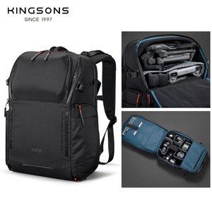 Kingsons <b>Photography</b> <b>Backpack</b> 20-35L Water Resistant For Dslr Slr Mirrorless Camera Travel Use - Product Image 3