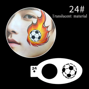 Plantillas <span class=keywords><strong>de</strong></span> <span class=keywords><strong>pintura</strong></span> corporal y tatuajes acrílicos animados para niños, éxito <span class=keywords><strong>de</strong></span> ventas, para arte facial y corporal - Product Image 4