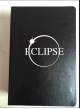 Usine personnalisée 3 pages barre LED menu en cuir brillant 8.5 "x 11" support de menu électronique lumineux en cuir PU pour la fête pliable
