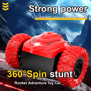 Voiture télécommandée tout-terrain pour enfants, jouet de cascades à deux roues, rotation à 360 degrés, rechargeable, contrôlée par application, portée 40M - Product Image 6