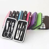 Ensemble professionnel de manucure et pédicure YS450 – Coupe-ongles et ciseaux écologiques, style dessin animé, facile à transporter, gadget indispensable au quotidien