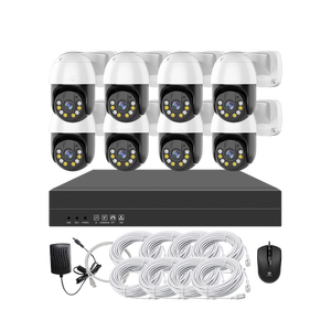 家庭用および産業用セキュリティのためのAIモーション検出とナイトビジョンを備えたプロフェッショナル4K防犯カメラシステム - Product Image 6