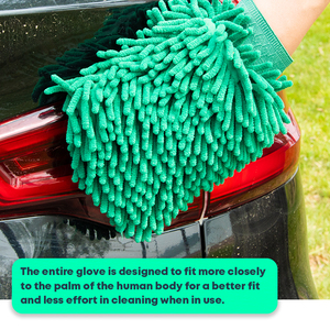<span class=keywords><strong>Gant</strong></span> de lavage de voiture en <span class=keywords><strong>microfibre</strong></span> chenille épaisse, absorbant et anti-rayures, <span class=keywords><strong>pour</strong></span> le detailing et l'élimination de la poussière - Product Image 3