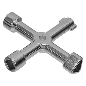 Clé universelle multifonctionnelle avec 4 profils pour diverses applications - Product Image 1