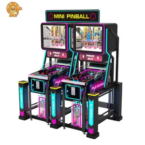 Penjualan Laris Pabrik Mesin Pinball Mini Dioperasikan Koin Permainan Arcade Anak-anak & Dewasa Hadiah Pusat Permainan Lotere Menjual untuk