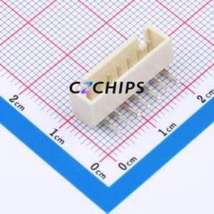 WAFER-HA2.54-7PWZ-Y62 Wire-to-Board Pin Header Bent Lead Through Hole,P=2.5mm Connector 1x7P 2.5mm Right Angle Insert XHB - Product Image 1