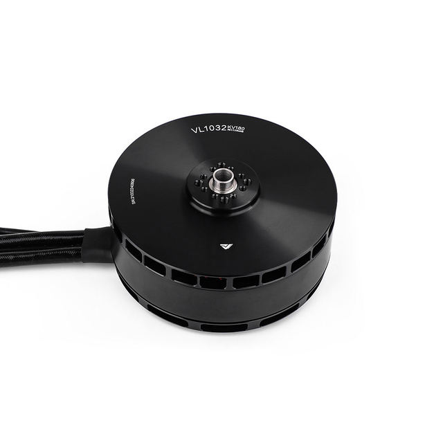 VL1032 KV180 Heavy Lift Drone Motors IPX5 12S 3500W 32kg Max Thrust/Arm 55kg MTOW Thrust Made of Metal