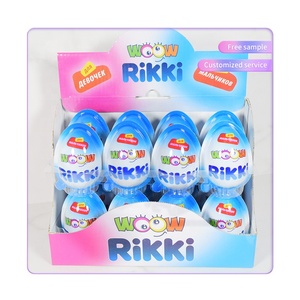 Mini Bất Ngờ Trứng Hình Đồ Chơi Trứng Sữa Bất Ngờ Sô Cô La Món Ăn Nhẹ Kem Bánh Quy OEM Tùy Chỉnh - Product Image 1