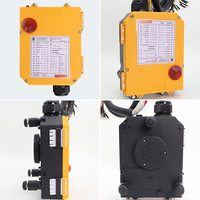 Radio Industrial Inalámbrica F24-10D, Transmisor de Control Remoto por Radio de 10 Botones y Doble Velocidad para Grúa
