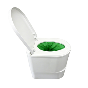 Toilettes intelligentes compactes portables sans eau, sans contact, à nettoyage automatique, à chasse d'eau sèche intelligente pour villa et salle de bain domestique - Product Image 5